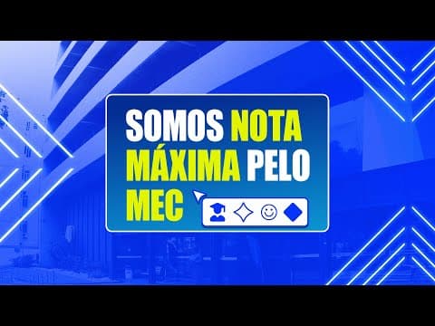 Somos nota máxima no MEC