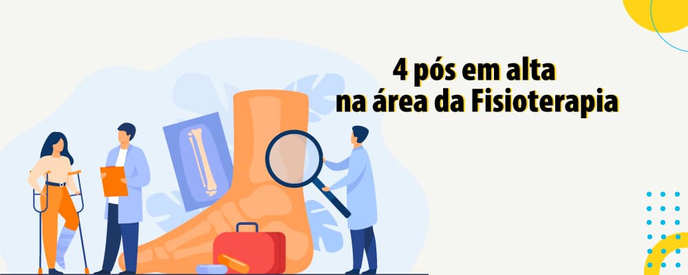 4 cursos de pós em alta na área da Fisioterapia