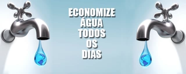 Evite desperdício de água