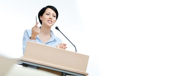 O medo de falar em público