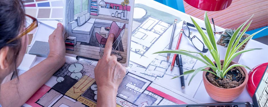 O mercado de trabalho para especialistas em Design de Interiores